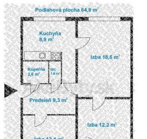 INCLUSIVE ponúka - Pekný, slnečný 3 izb. byt 8 poschodovom zateplenom dome na C